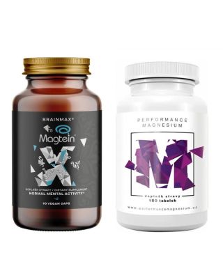 💚 Sleva na BrainMax Magtein & Performance Magnesium! 💚 Hořčík je minerál, který ovlivňuje energii, spánek, regeneraci i...