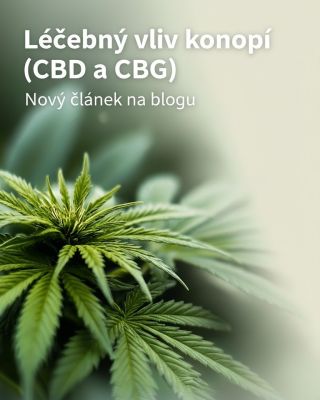 Právě vyšel nový blogový článek, který vás provede fascinujícím světem kanabinoidů CBD a CBG! Pojďte se s námi ponořit do...